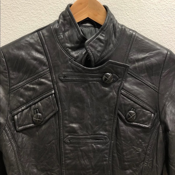 Faux Leather Jacket - Picture 2 of 6